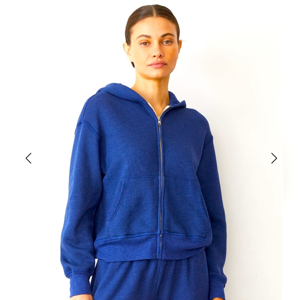 NWOT Monrow Zip Up Hoody Size M